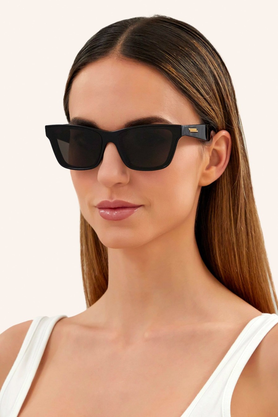 Sunglasses Bottega Veneta | Bv1119S001 In Black