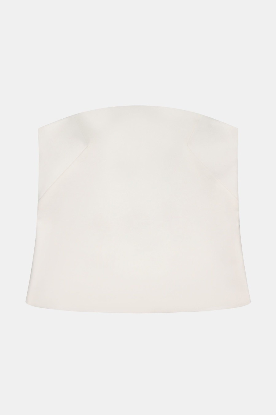 Tops And Shirts Rebe | Strapless Top In Ivory Neutrals