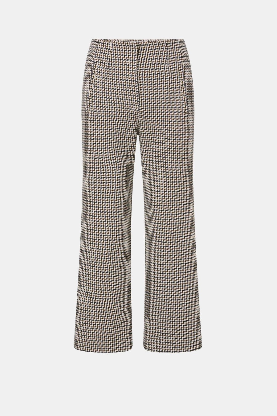 Trousers Veronica Beard | Dova Houndstooth Pant Multi