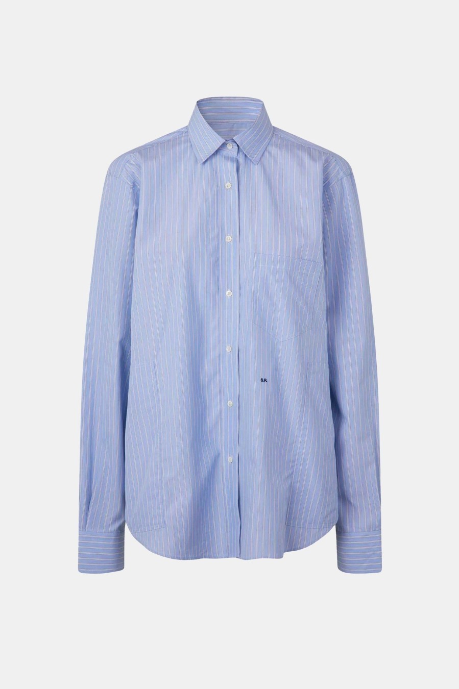 Tops And Shirts SAKS POTTS | William Shirt In Noble Blue