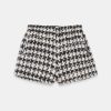 Shorts Anine Bing | Lyle Short In Black White Tweed Multi