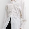 Tops And Shirts Merlette | Orient Fitted Shirt In White