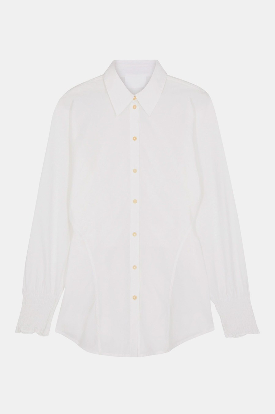 Tops And Shirts Merlette | Orient Fitted Shirt In White