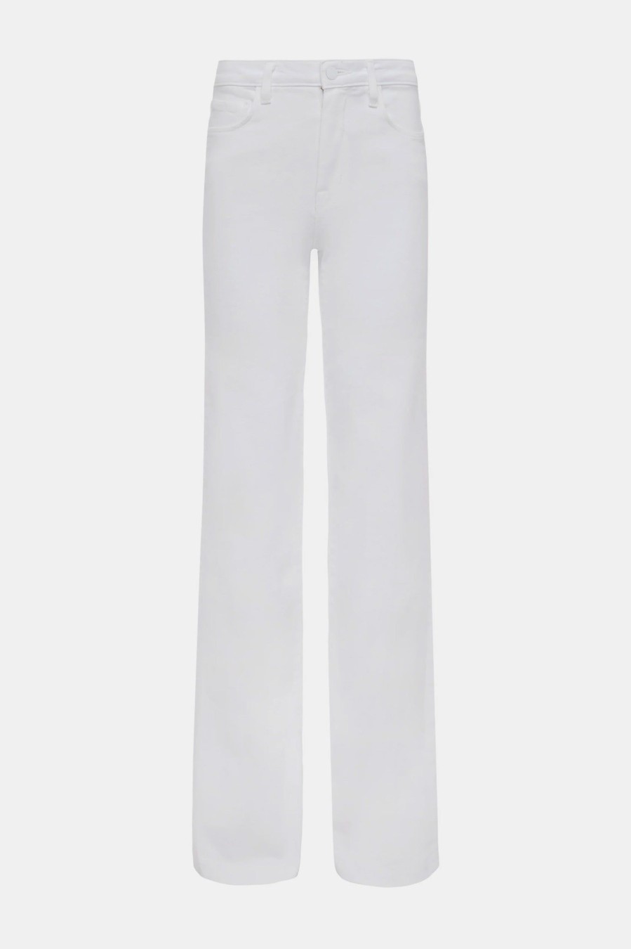 Jeans L'Agence | Clayton Wide Leg Jean In Blanc White