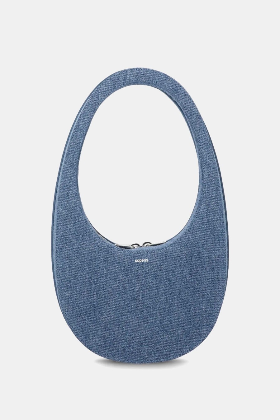 Accessories Coperni | Denim Swipe Bag In Washed Blue