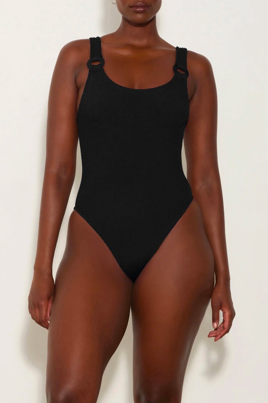 Swimwear Hunza G | Domino Swimsuit In Black