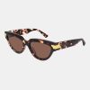 Sunglasses Bottega Veneta | Bv1035S002 In Havana