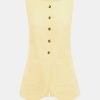 Tops And Shirts POSSE | Emma Vest In Butter Yellow