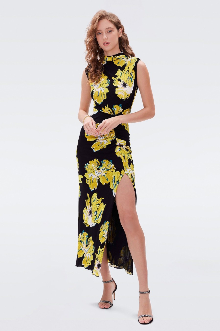 Dresses Diane Von Furstenberg | Apollo Dress In Blossom Floral