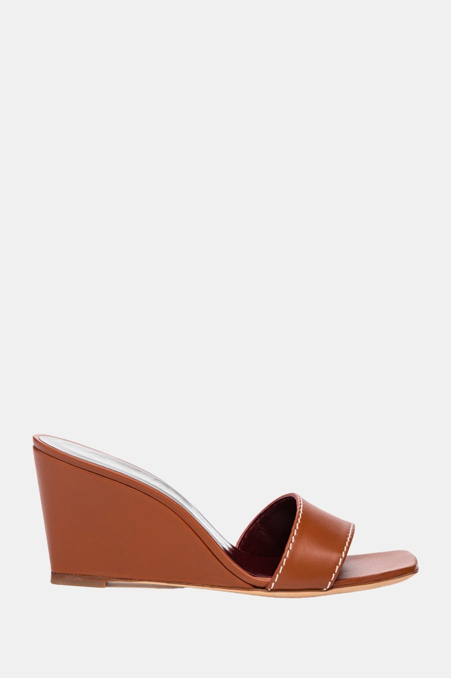 Shoes STAUD | Billie Wedge In Tan Neutrals