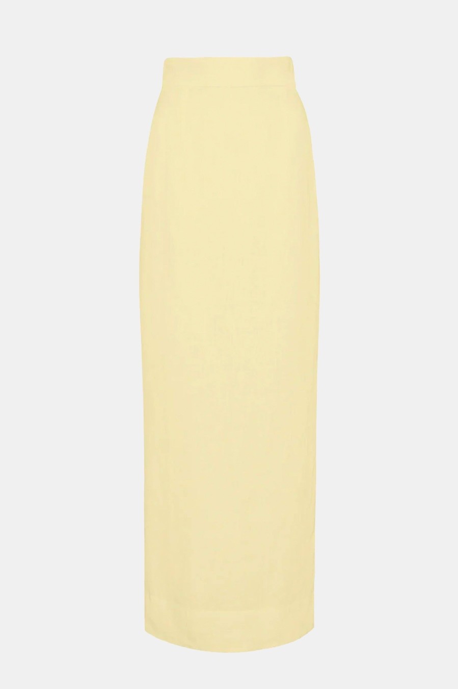 Skirts POSSE | Emma Pencil Skirt In Butter Yellow