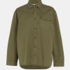 Tops And Shirts Anine Bing | Sloan Shirt In Army Green