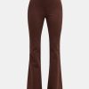 Trousers Derek Lam 10 Crosby | Crosby Flare Trouser In Chocolate Brown