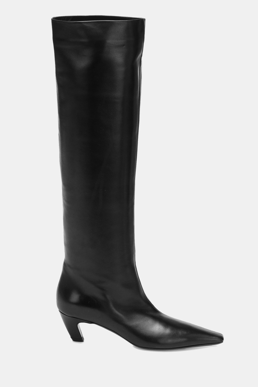 Shoes KHAITE | Davis Knee High Boot Black