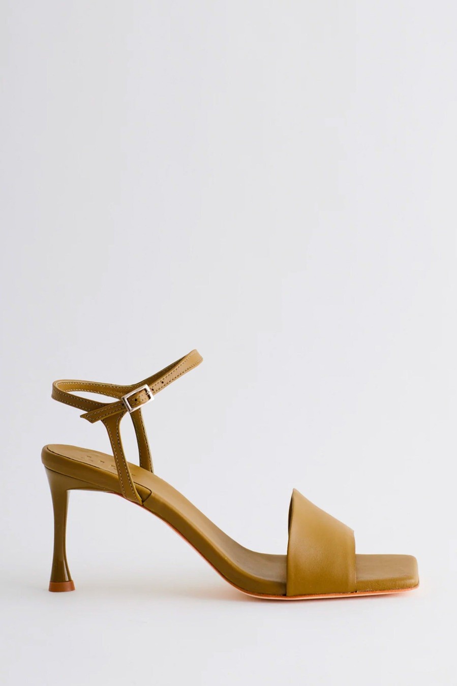 Shoes Tibi | Golly Sandal In Pea Green