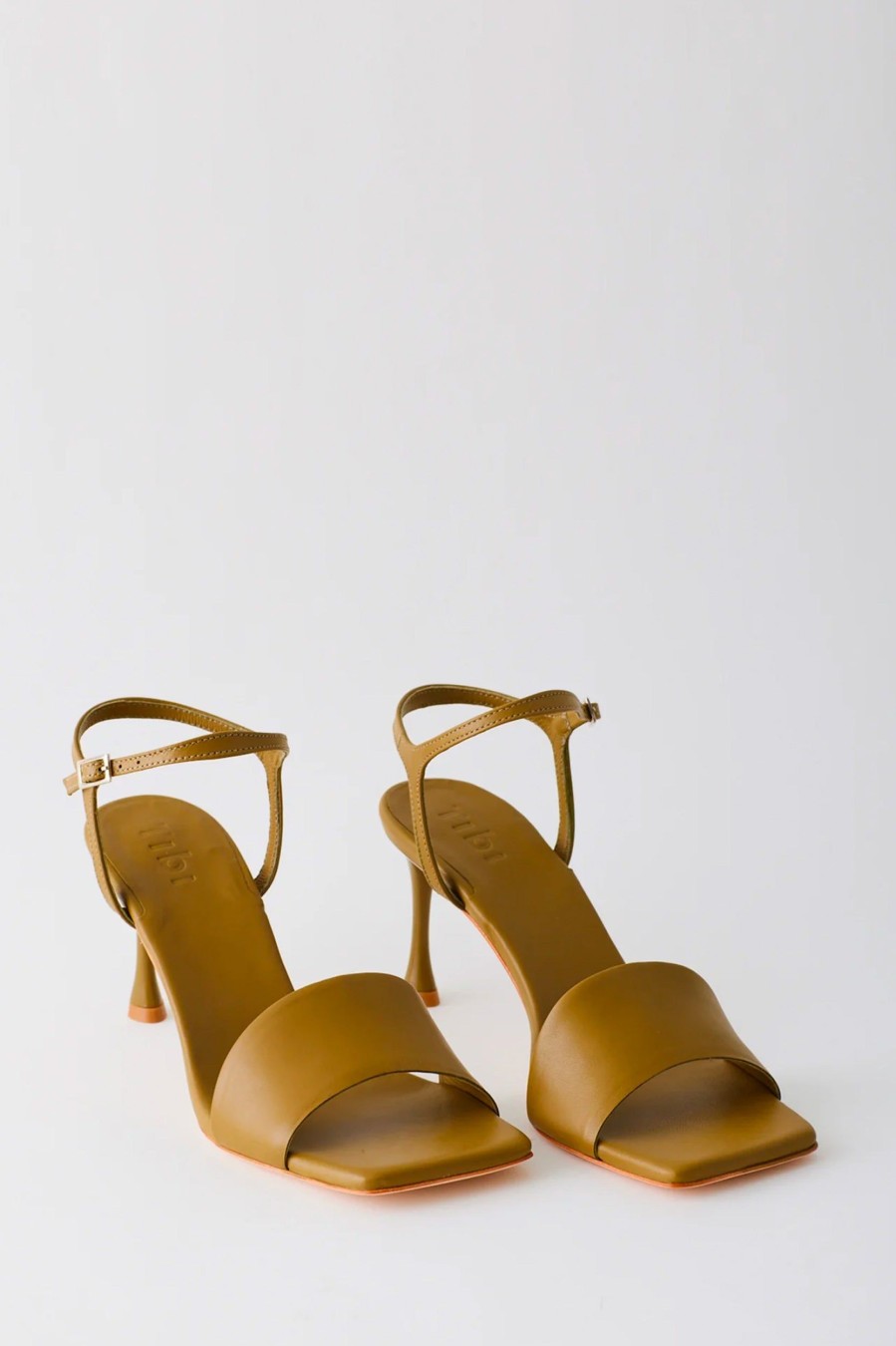 Shoes Tibi | Golly Sandal In Pea Green