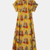 Dresses ULLA JOHNSON | Devon Dress In Marigold Yellow