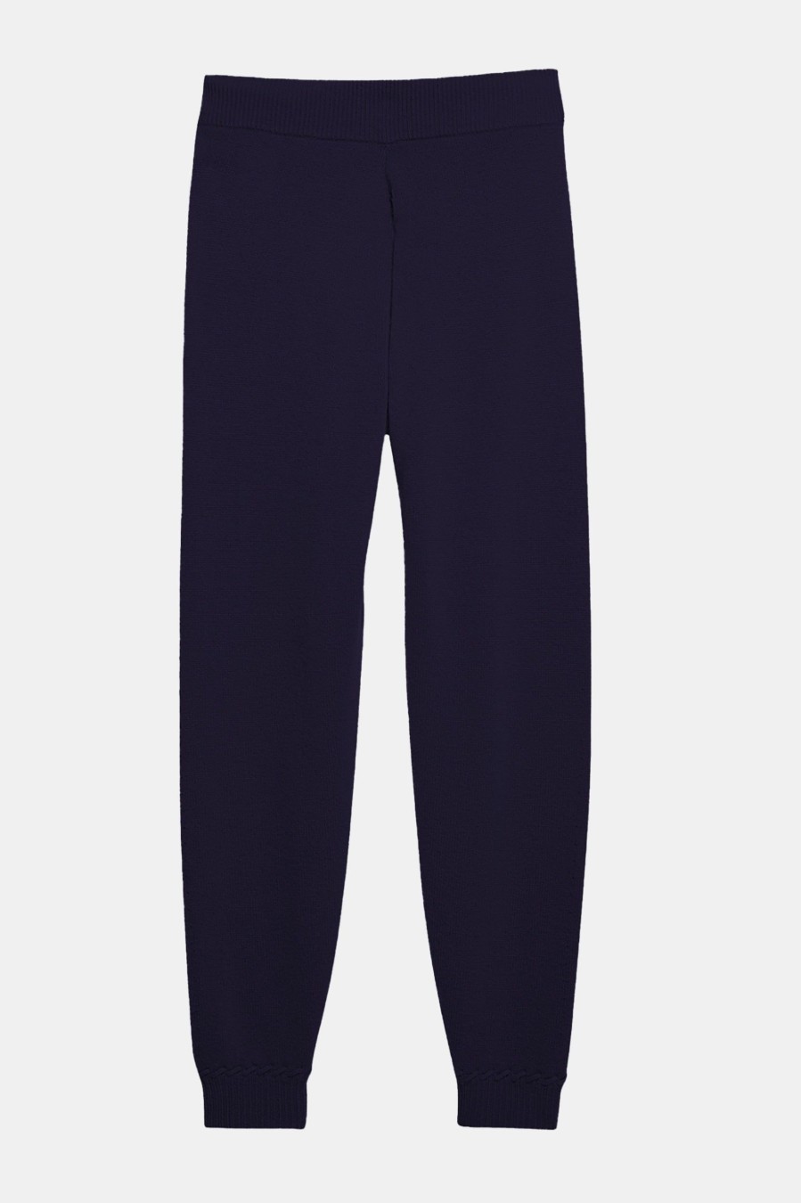 Trousers Theory | Slim Jogger In Deep Navy Blue