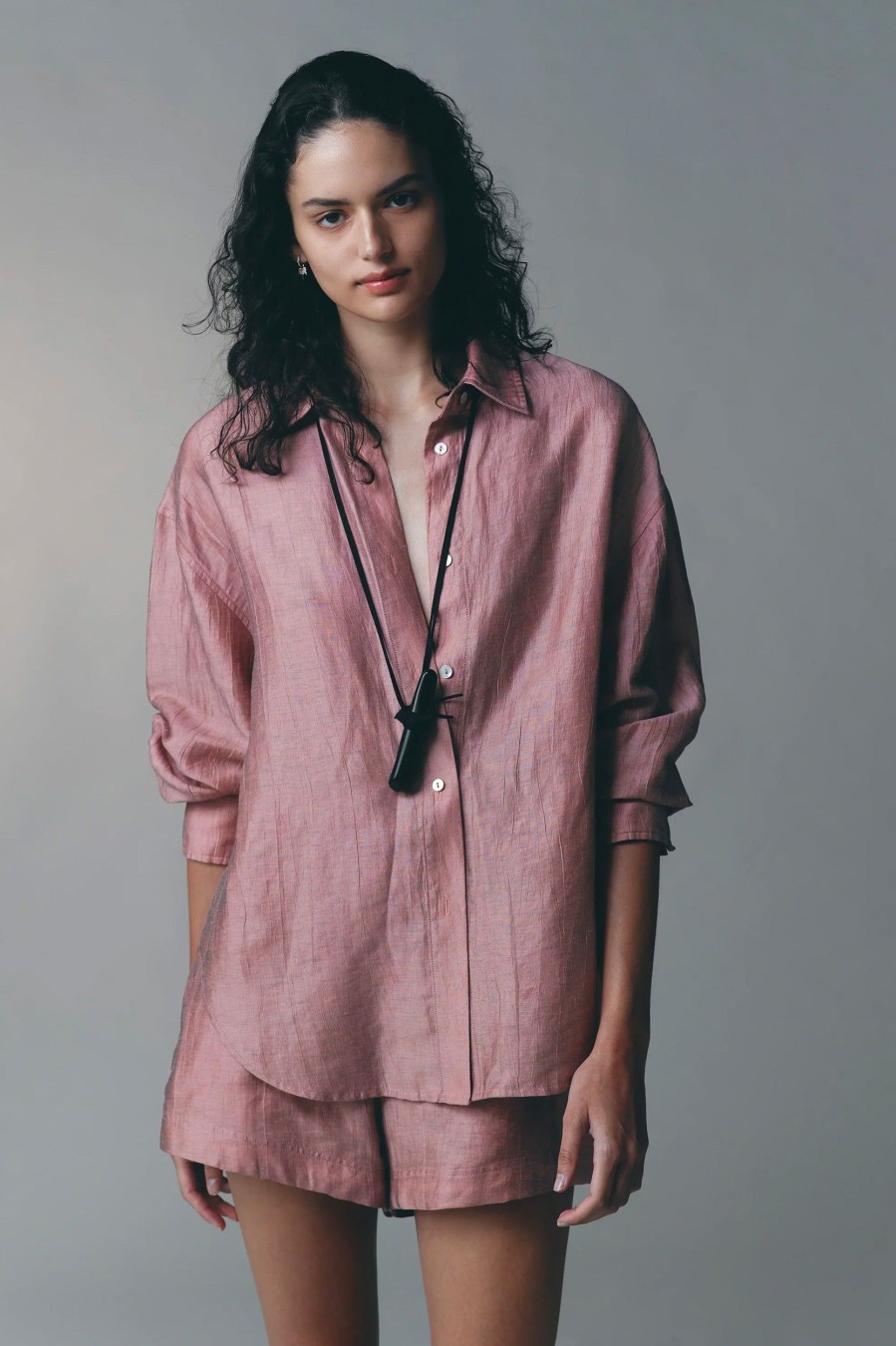 Tops And Shirts Sarah Jane Clarke | Suki Shirt In Shot Pink