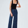 Trousers Diane Von Furstenberg | Holly Pants In Betta Scales Blue