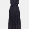 Dresses RIXO | Abi Dress In Navy Polka Dot Blue