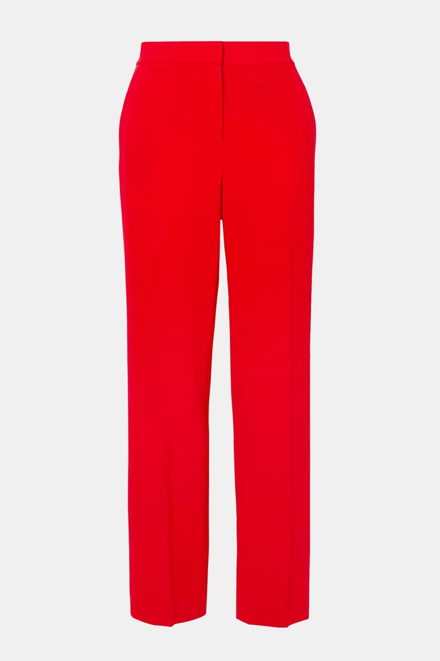 Trousers Theory | Slim Straight Pant In Geranium Red