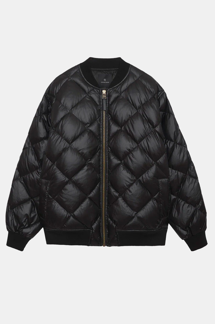 Coats And Jackets Anine Bing | Leo Puffer In Black