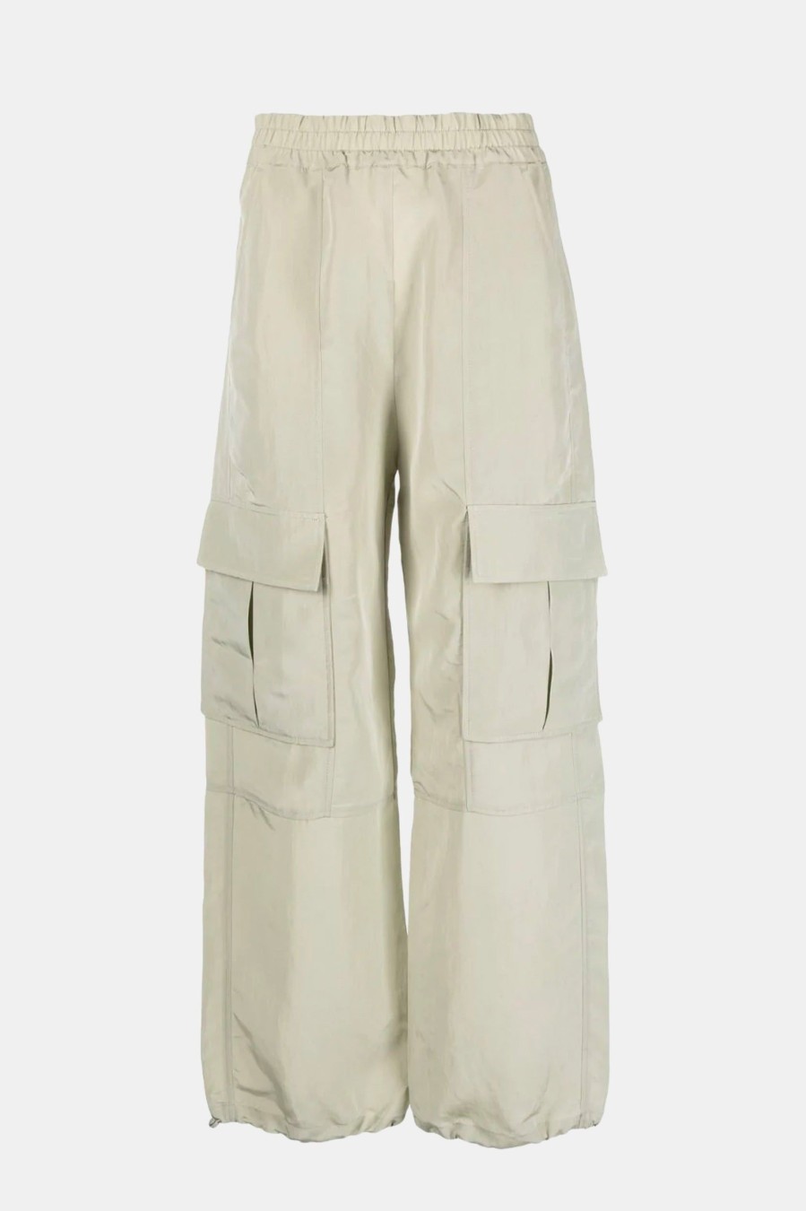 Trousers Rodebjer | Hayden Cargo Pants In Clay Neutrals