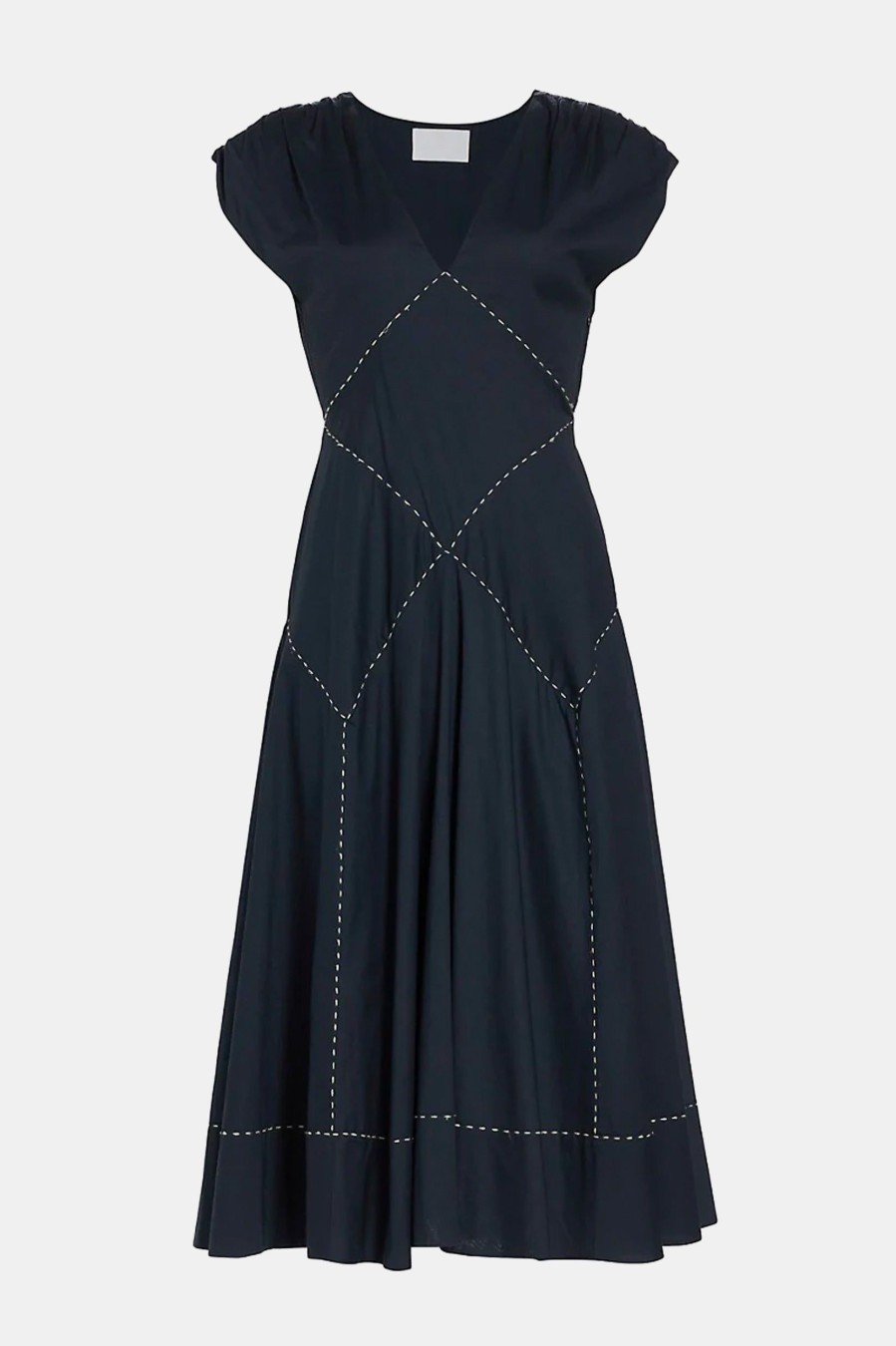 Dresses Merlette | Skane Dress In Navy Blue