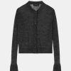 Knitwear And Sweaters Lee Mathews | Mila Cardigan In Charcoal Grey