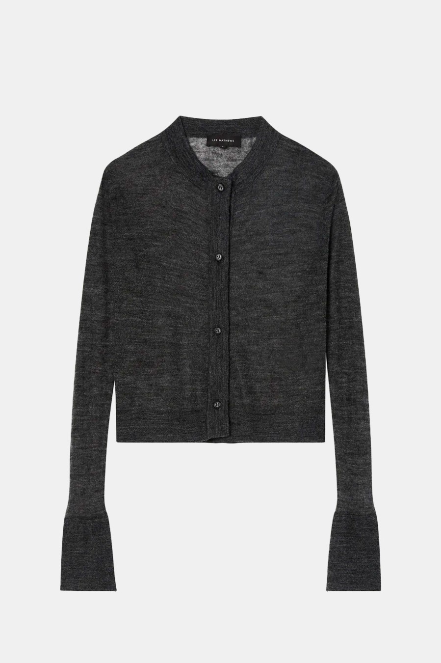 Knitwear And Sweaters Lee Mathews | Mila Cardigan In Charcoal Grey