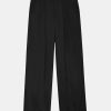 Trousers Anine Bing | Carrie Silk Pant In Black