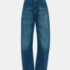 Denim Victoria Beckham | Twisted Slouch Jean In Vintage Wash Denim