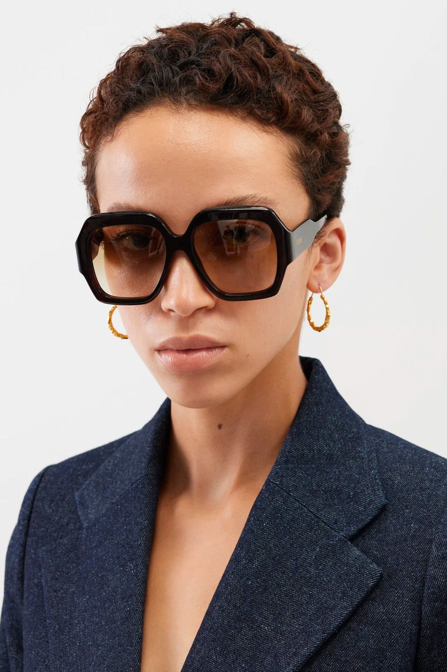 Sunglasses Chloé | Ch0154S002 In Havana