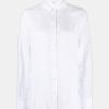 Tops And Shirts Tibi | Crinkle Oversized Shirt In White