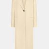 Coats And Jackets Harris Tapper | Tuxedo Coat In Peach Neutrals