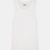 Tops And Shirts Rebe | Ribbed Tank Top In White