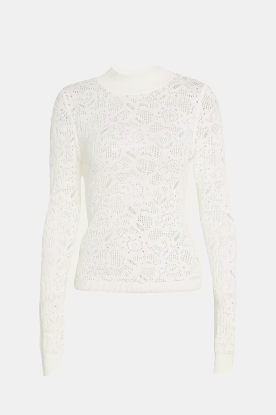 Knitwear And Sweaters Sea New York | Nelle Lace Sweater In Cream Neutrals