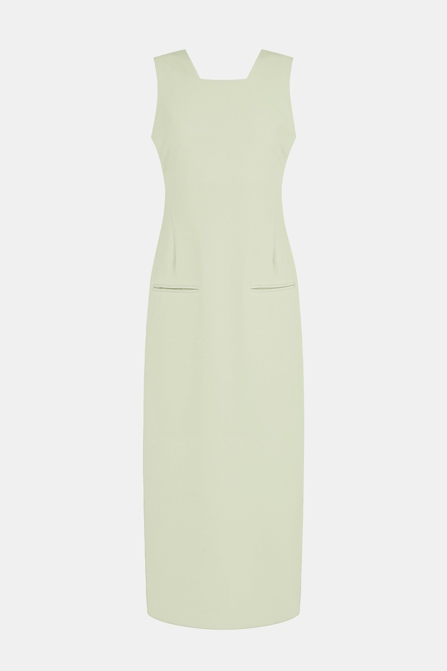 Dresses Harris Tapper | Antonia Dress In Moss Green