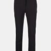 Trousers Theory | Cropped High-Waist Pant In Precision Ponte Black