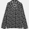 Tops And Shirts Anine Bing | Aiden Shirt In Houndstooth Print Multi