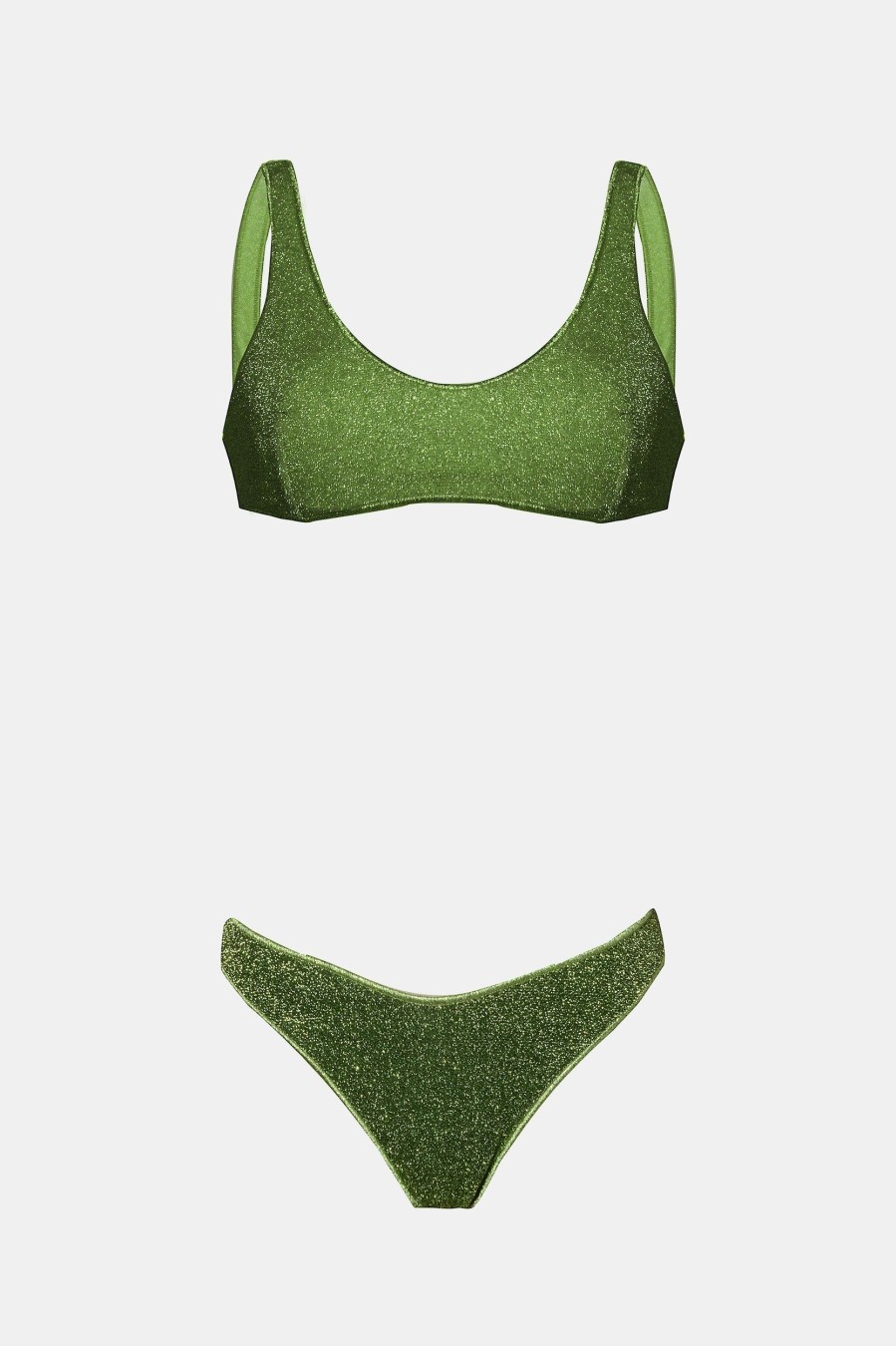 Swimwear Oseree | Lumiere Sporty Set In Green