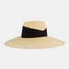 Swimwear Rebe | Resort Wide Brim Panama Natural With Black Band