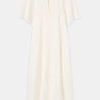 Dresses Lee Mathews | Lennox Dress In Cloud Neutrals