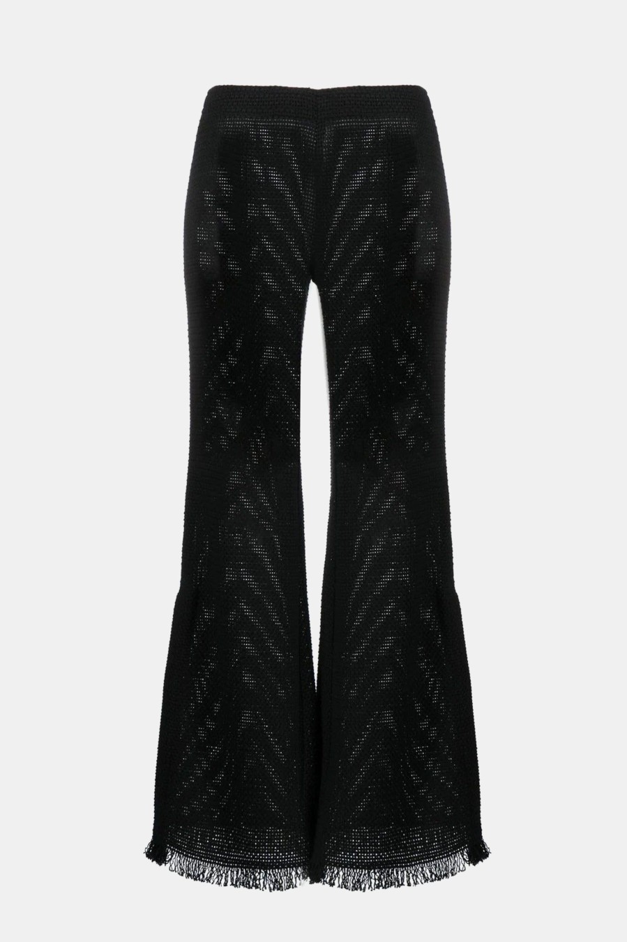 Trousers Rodebjer | Niccola Flared Pants In Black