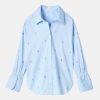 Tops And Shirts A.L.C. | Monica Top In Sky Blue