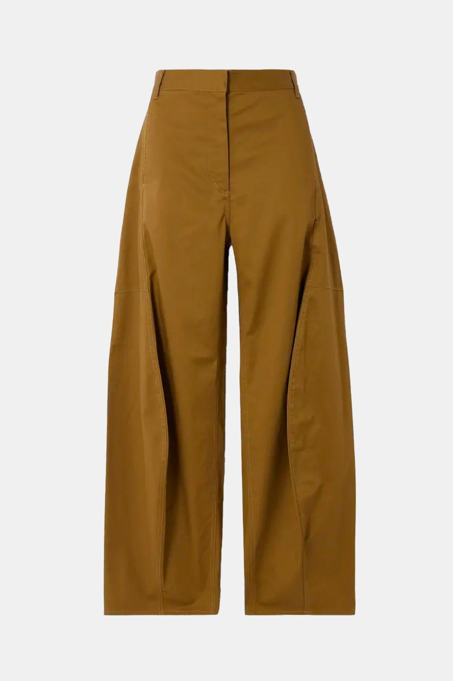 Jeans Tibi | Chino Sid Pant In Caramel - Regular Brown