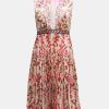 Dresses Saloni London | Fleur Dress In Sea Cove Multi