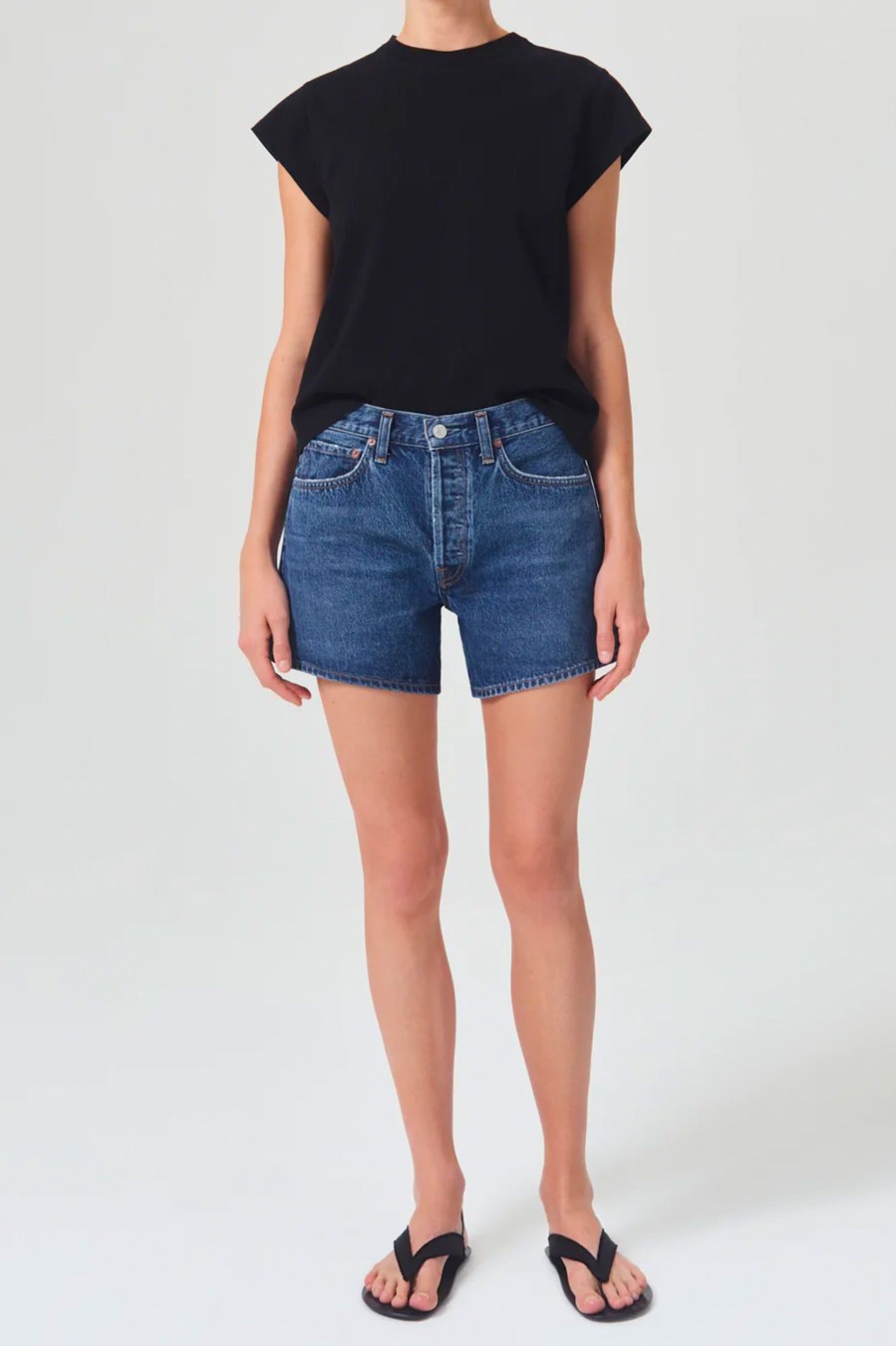 Shorts AGOLDE | Parker Long Short In Enamour Denim