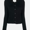 Knitwear And Sweaters CLOSED | Cropped Cardigan Long Sleeve In Black